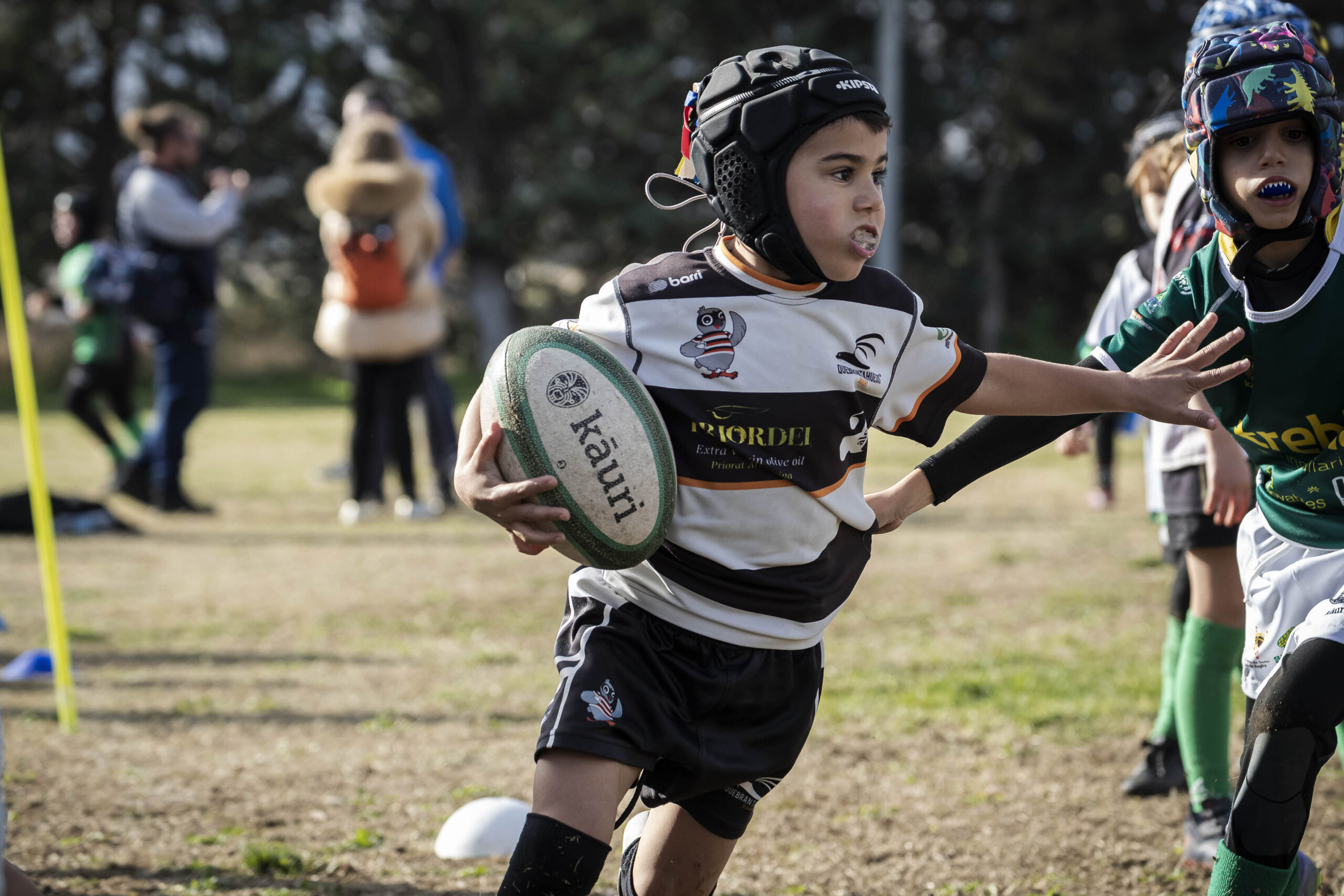 Jornada de escuelas en Tarazona para los niños y niñas del CD Universitario Rugby Zaragoza.