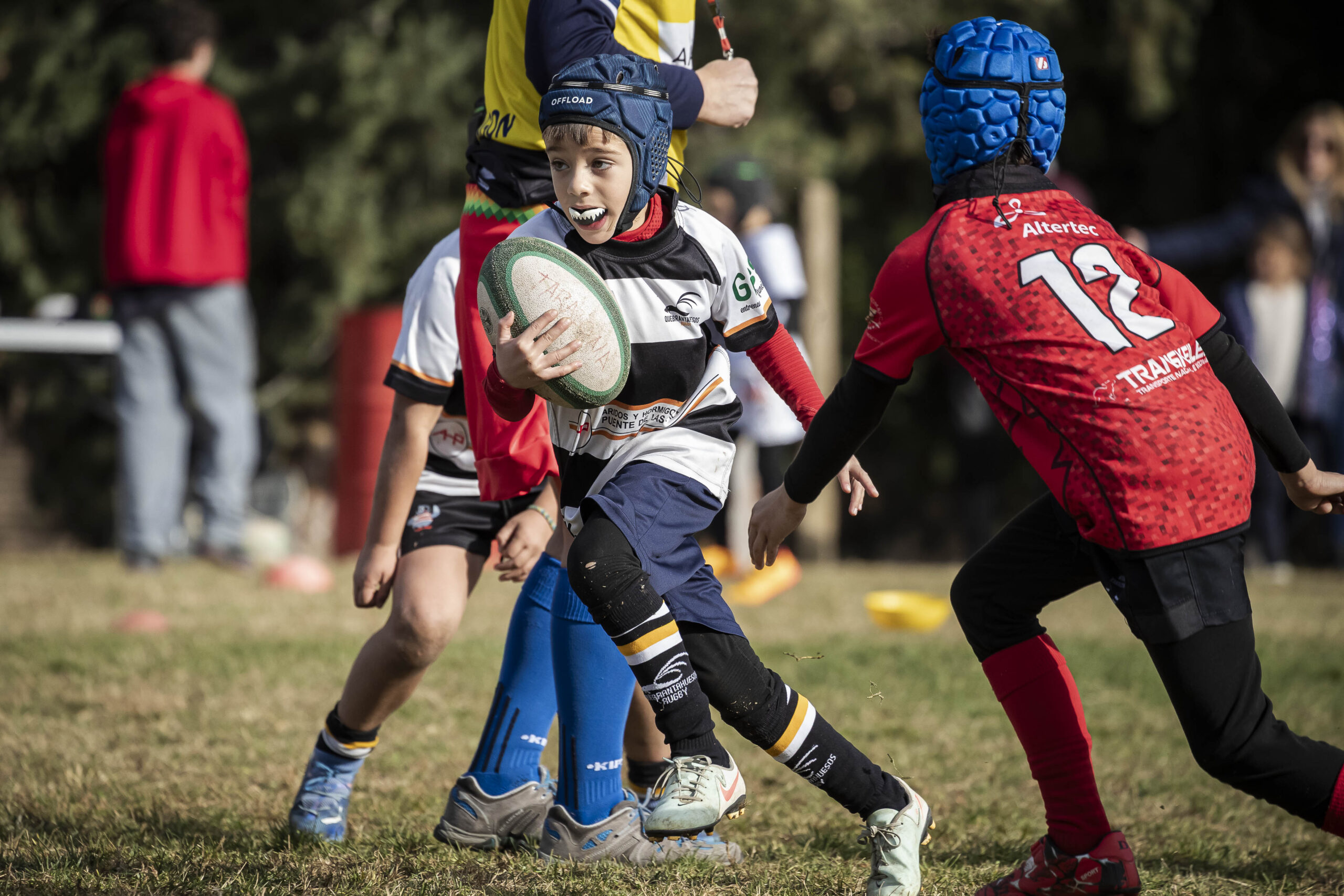 Jornada de escuelas en Tarazona para los niños y niñas del CD Universitario Rugby Zaragoza.