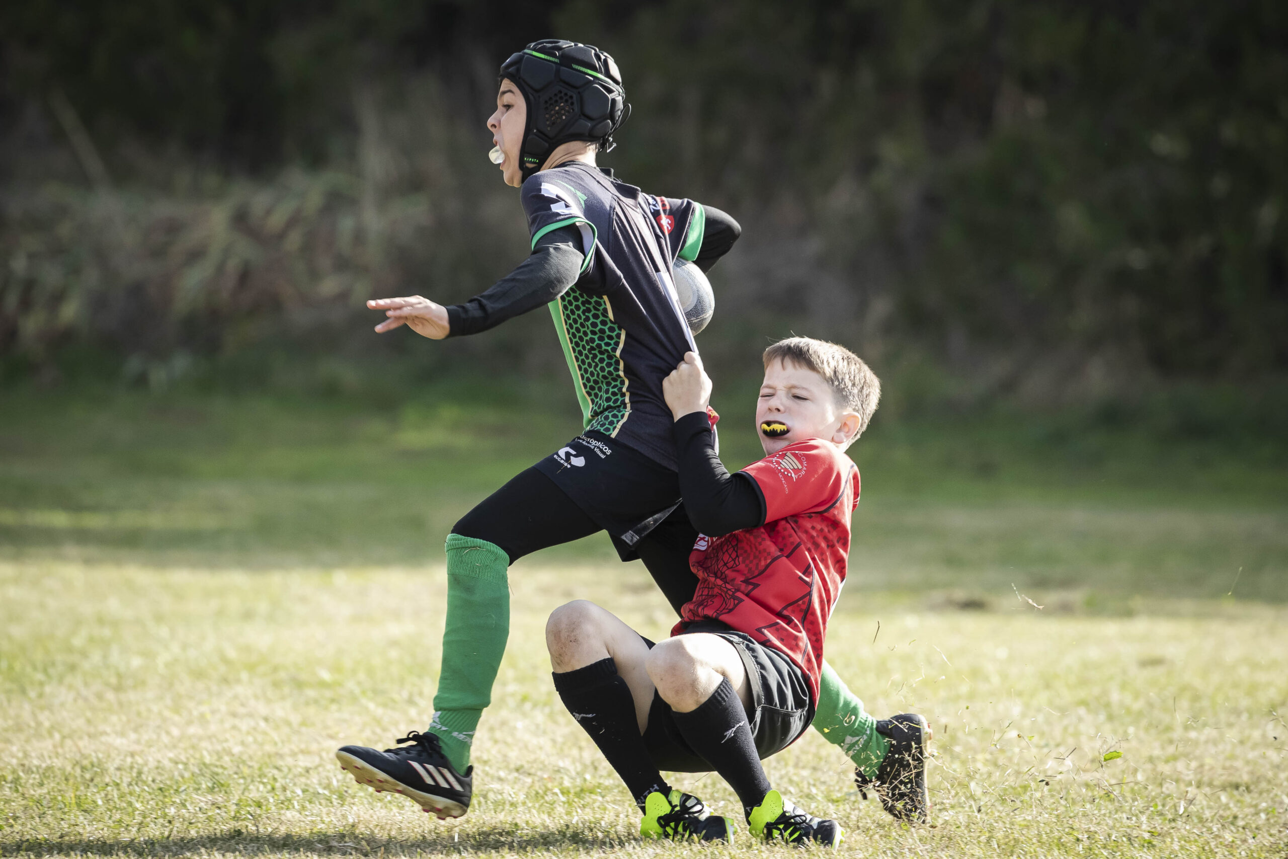 Jornada de escuelas en Tarazona para los niños y niñas del CD Universitario Rugby Zaragoza.