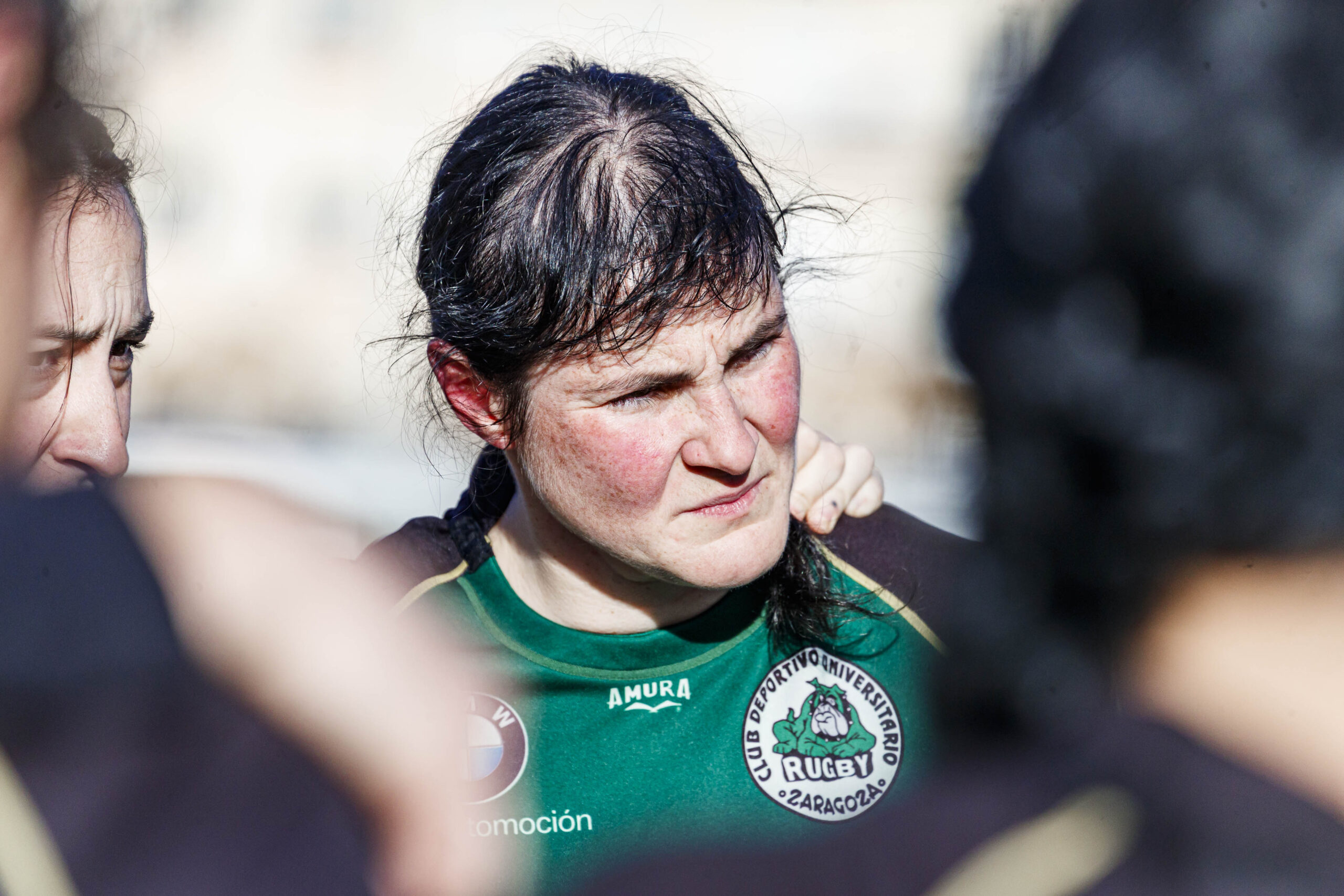 Partido de la jornada 6 de la Divisió D’Honor Catalana de rugby femenina entre el CEFA Unizar y el Fusion