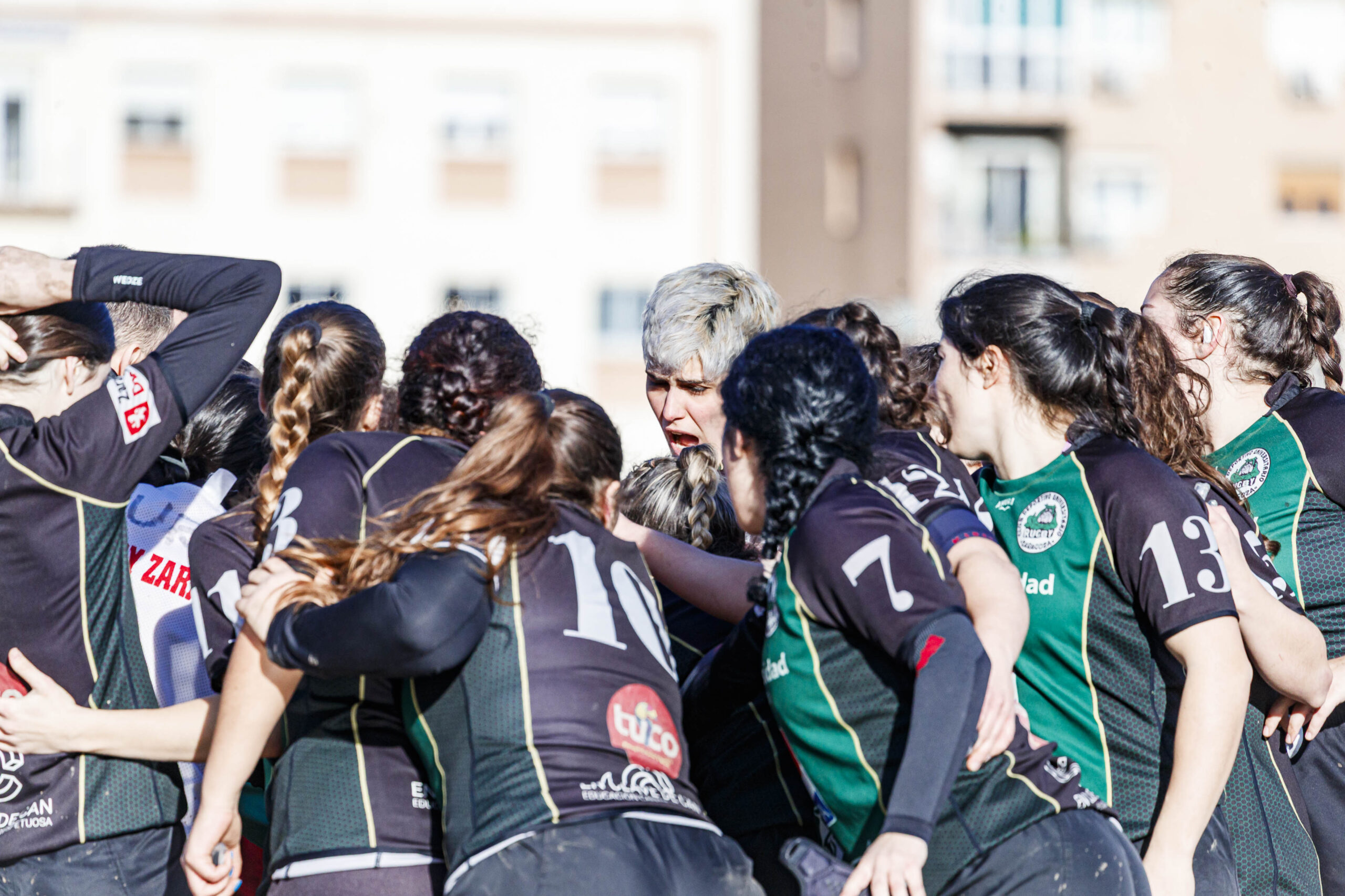 Partido de la jornada 6 de la Divisió D’Honor Catalana de rugby femenina entre el CEFA Unizar y el Fusion