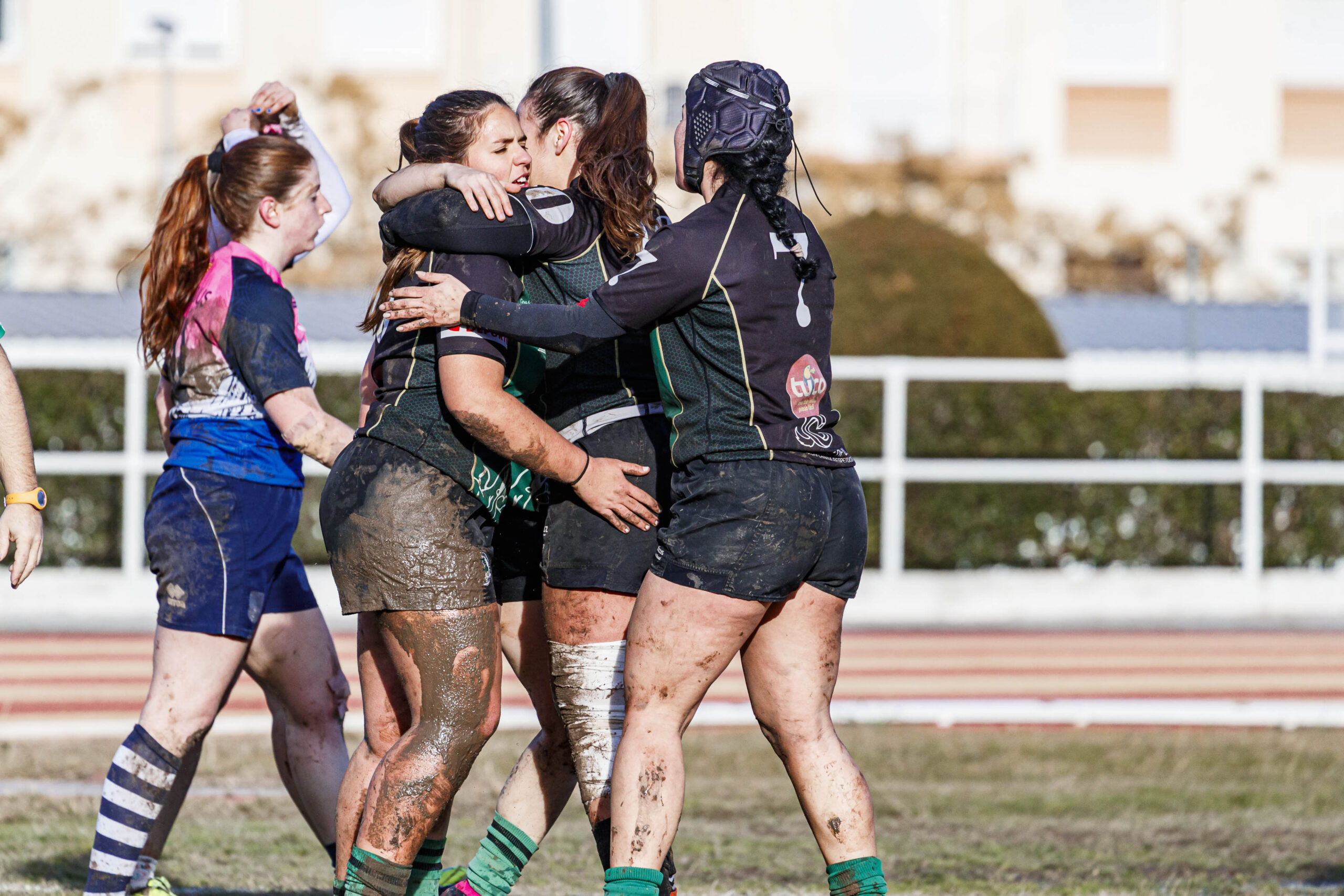 Partido de la jornada 6 de la Divisió D’Honor Catalana de rugby femenina entre el CEFA Unizar y el Fusion