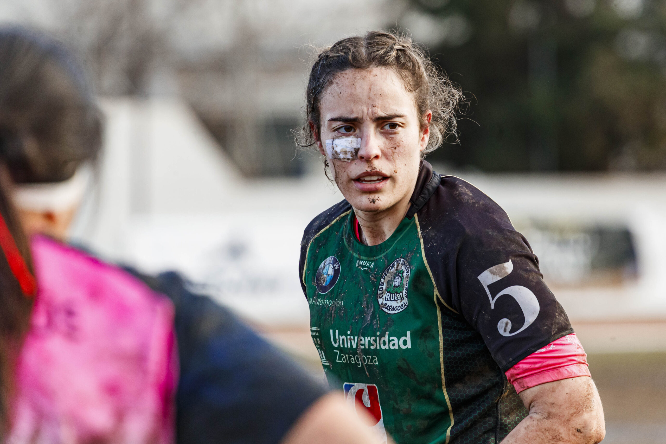 Partido de la jornada 6 de la Divisió D’Honor Catalana de rugby femenina entre el CEFA Unizar y el Fusion