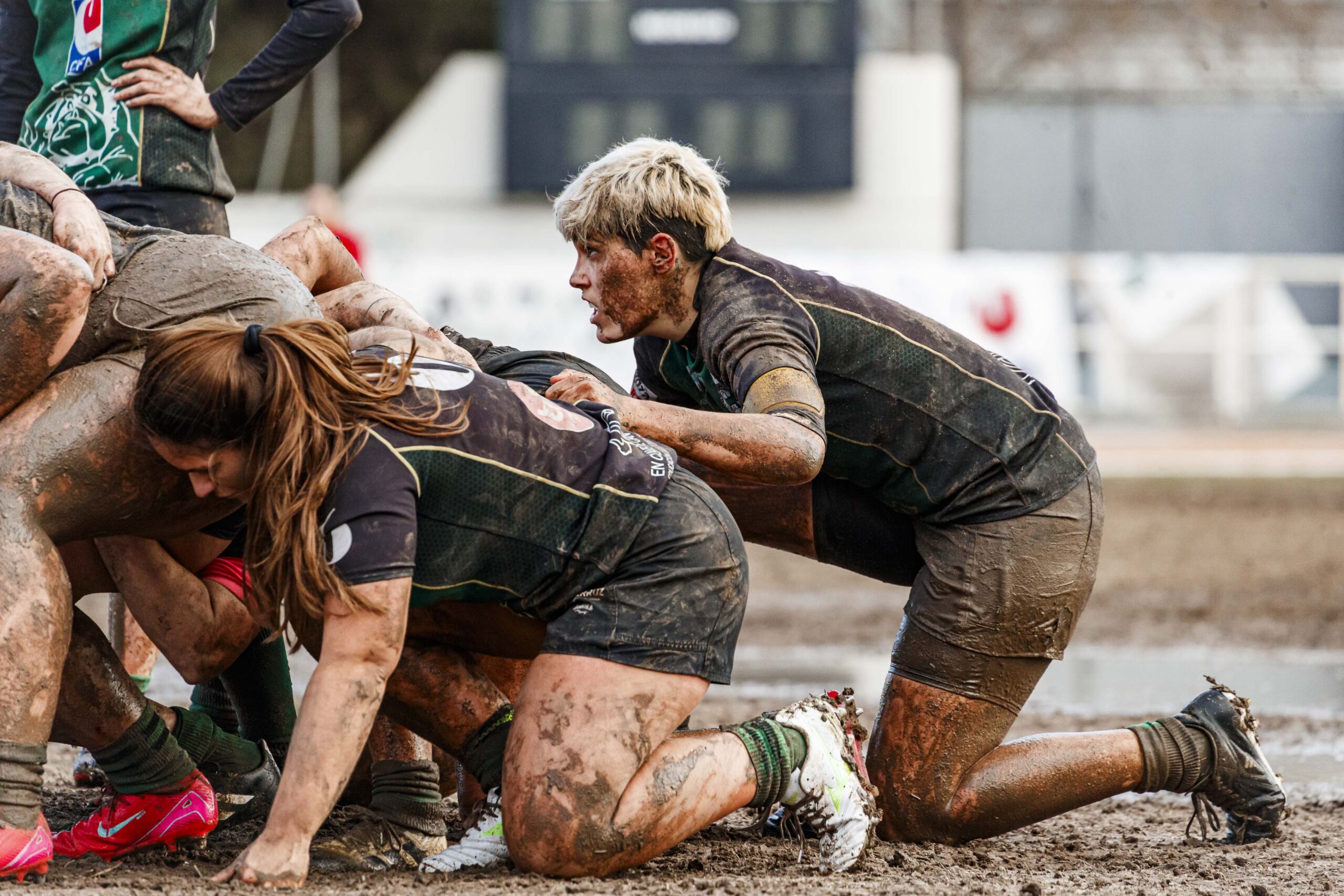 Partido de la jornada 6 de la Divisió D’Honor Catalana de rugby femenina entre el CEFA Unizar y el Fusion