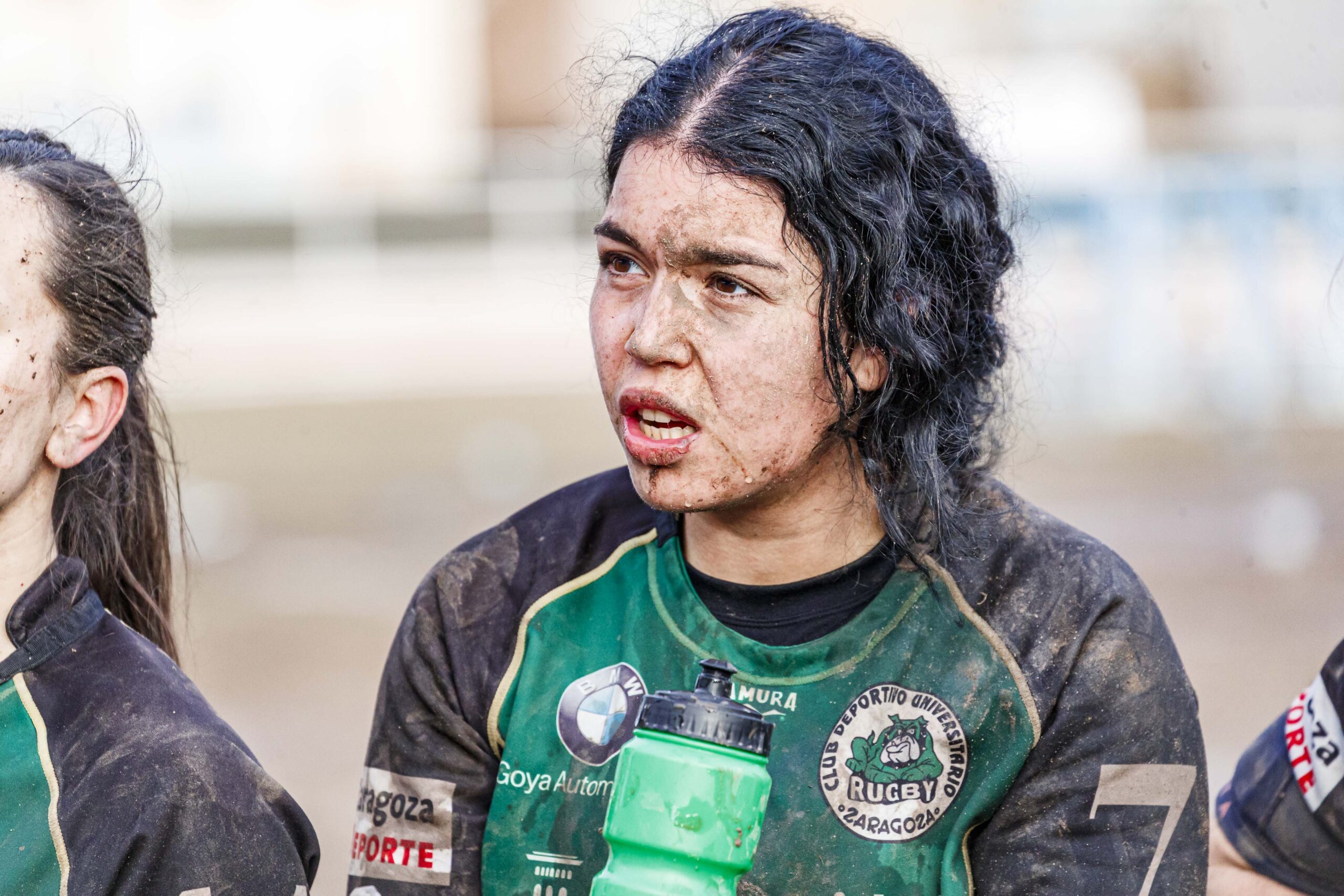 Partido de la jornada 6 de la Divisió D’Honor Catalana de rugby femenina entre el CEFA Unizar y el Fusion