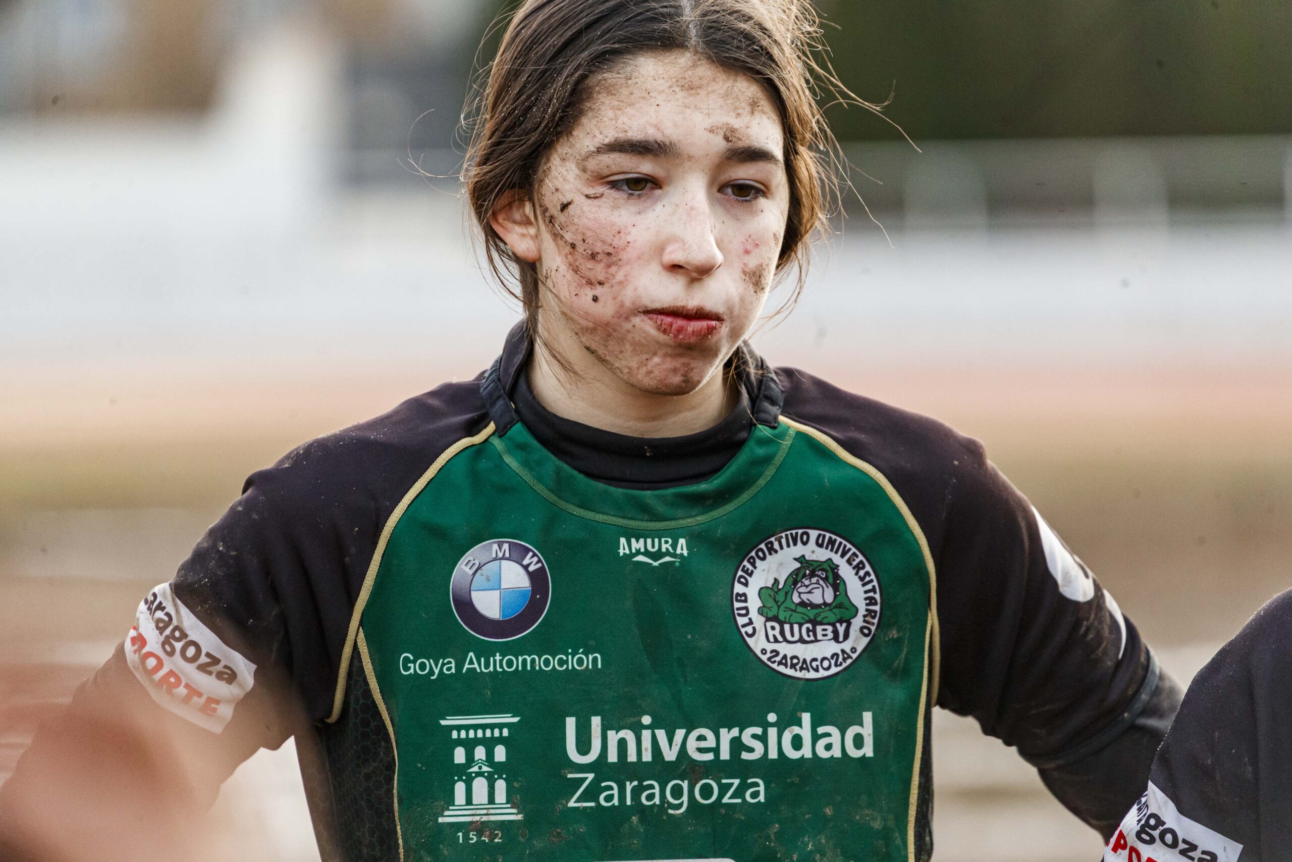 Partido de la jornada 6 de la Divisió D’Honor Catalana de rugby femenina entre el CEFA Unizar y el Fusion