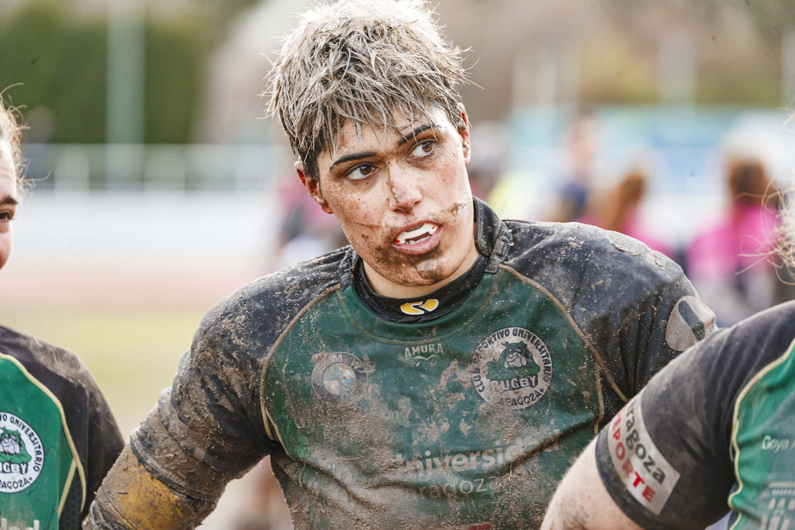 Partido de la jornada 6 de la Divisió D’Honor Catalana de rugby femenina entre el CEFA Unizar y el Fusion