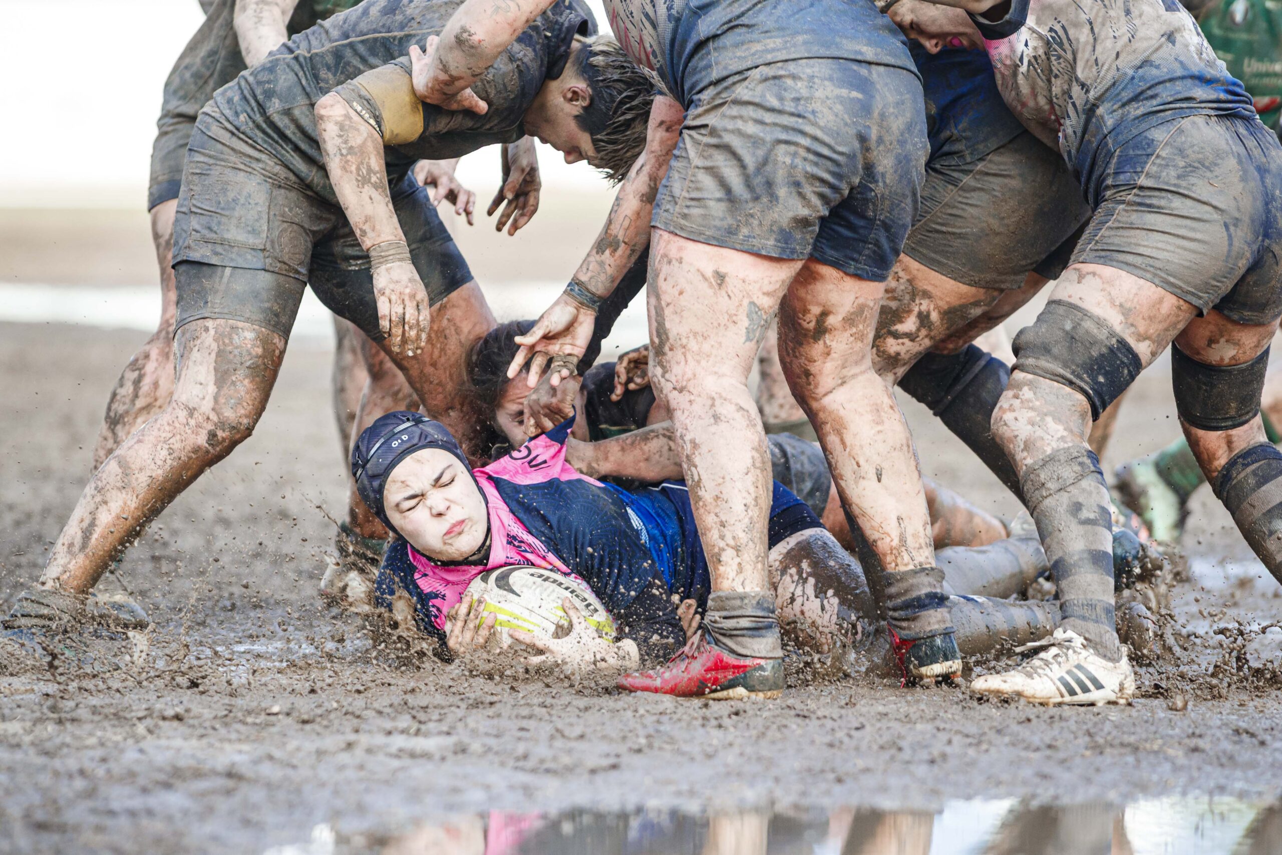 Partido de la jornada 6 de la Divisió D’Honor Catalana de rugby femenina entre el CEFA Unizar y el Fusion
