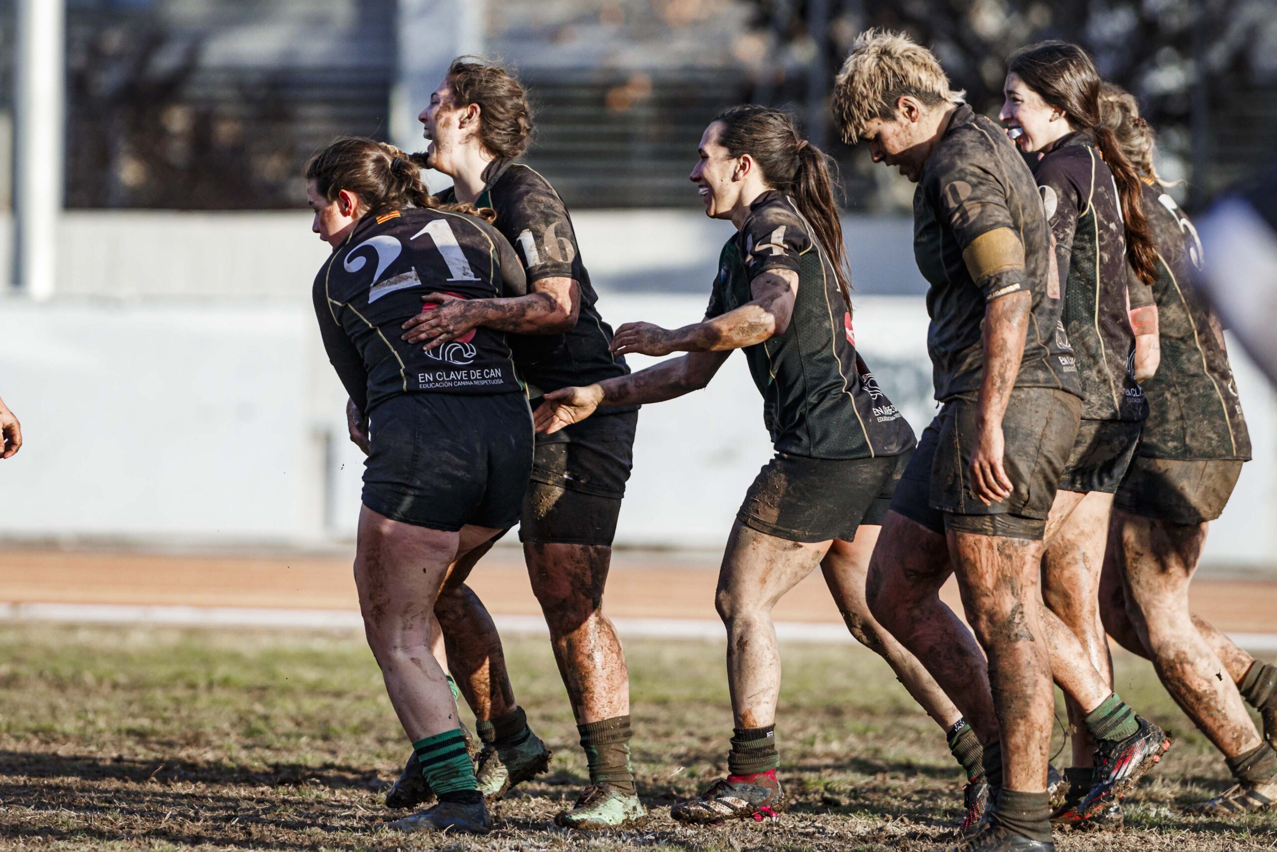 Partido de la jornada 6 de la Divisió D’Honor Catalana de rugby femenina entre el CEFA Unizar y el Fusion