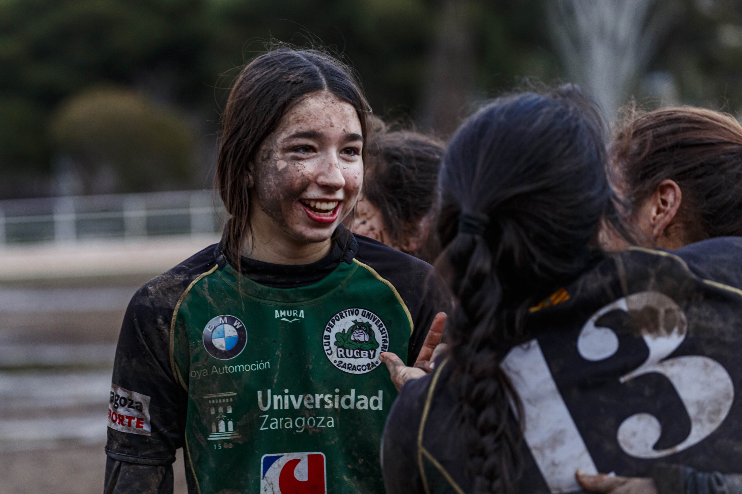 Partido de la jornada 6 de la Divisió D’Honor Catalana de rugby femenina entre el CEFA Unizar y el Fusion