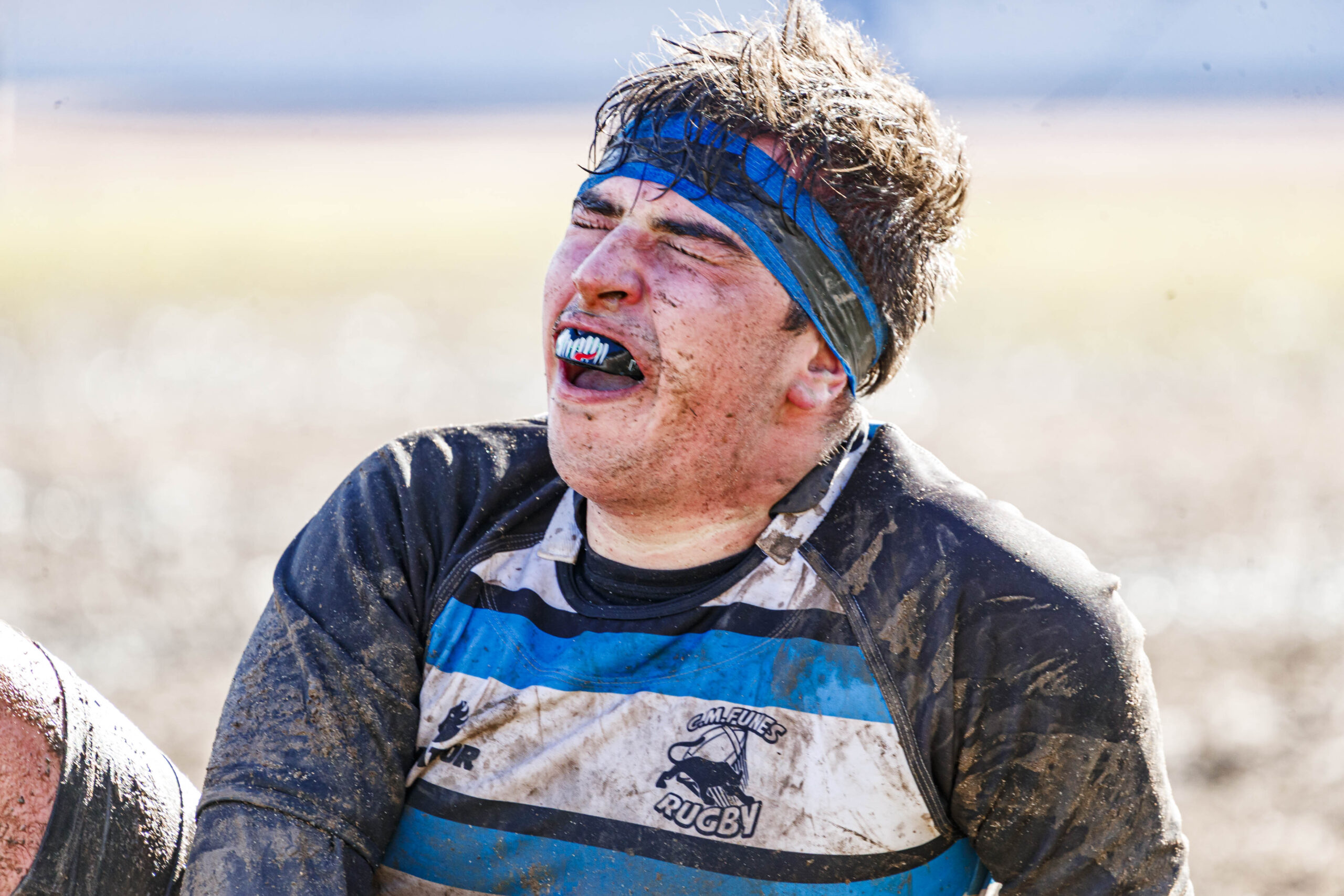Partido de la jornada 9 de la Liga Autonómica Aragonesa de rugby masculina entre el CEFA Unizar y el Gigantes/Funes