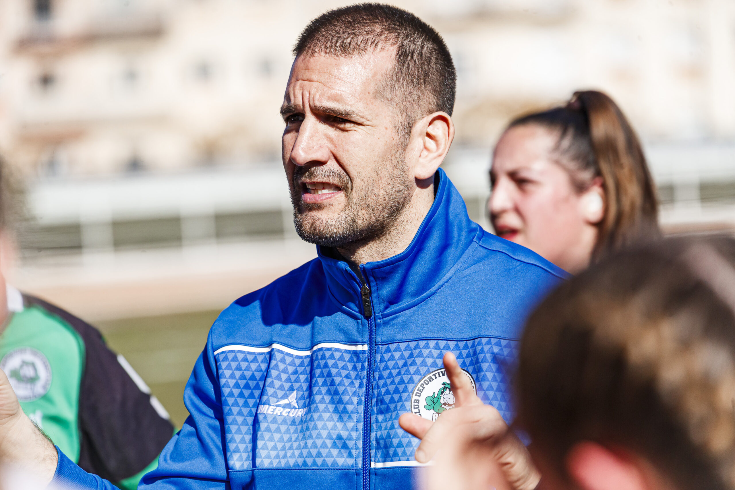 Fotos de rugby femenino correspondientes al partido de la jornada 5 de la Liga Aragonesa entre el CEFA Unizar y el Fénix.