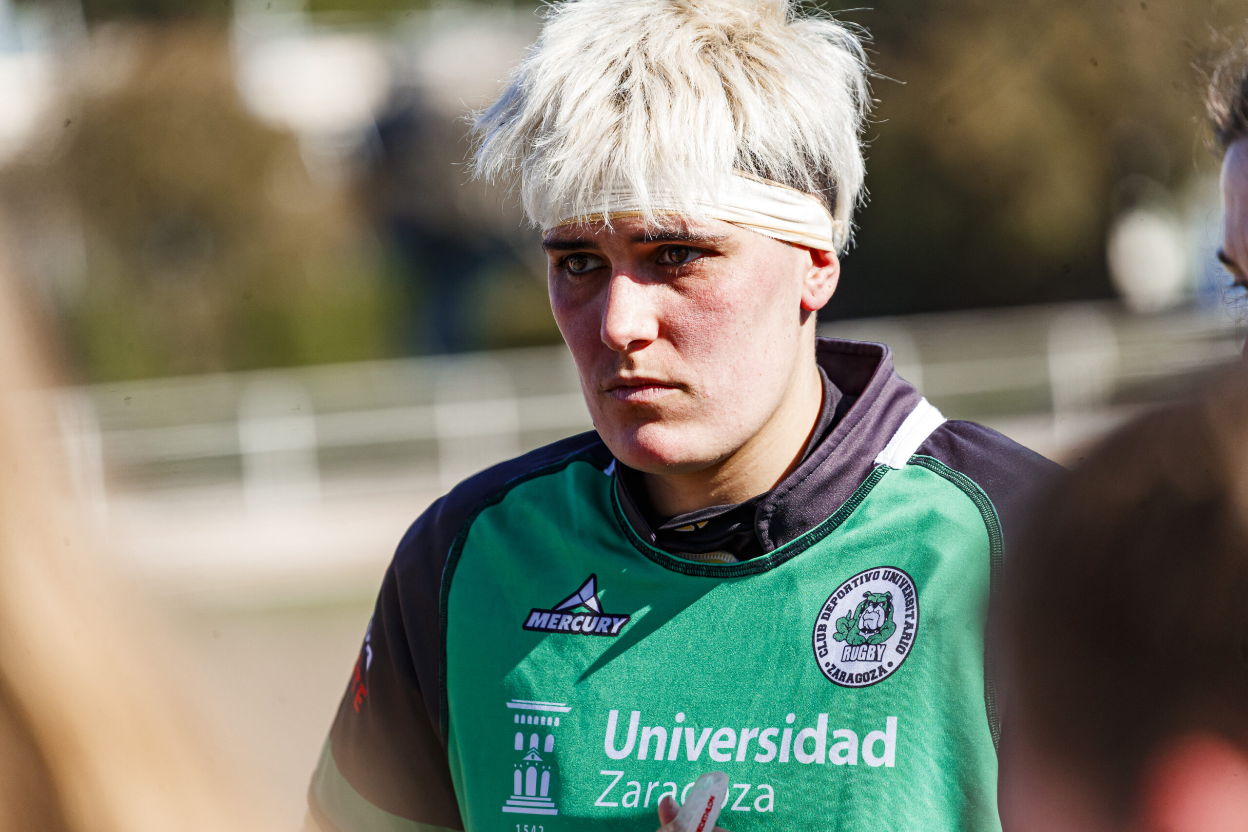 Fotos de rugby femenino correspondientes al partido de la jornada 5 de la Liga Aragonesa entre el CEFA Unizar y el Fénix.