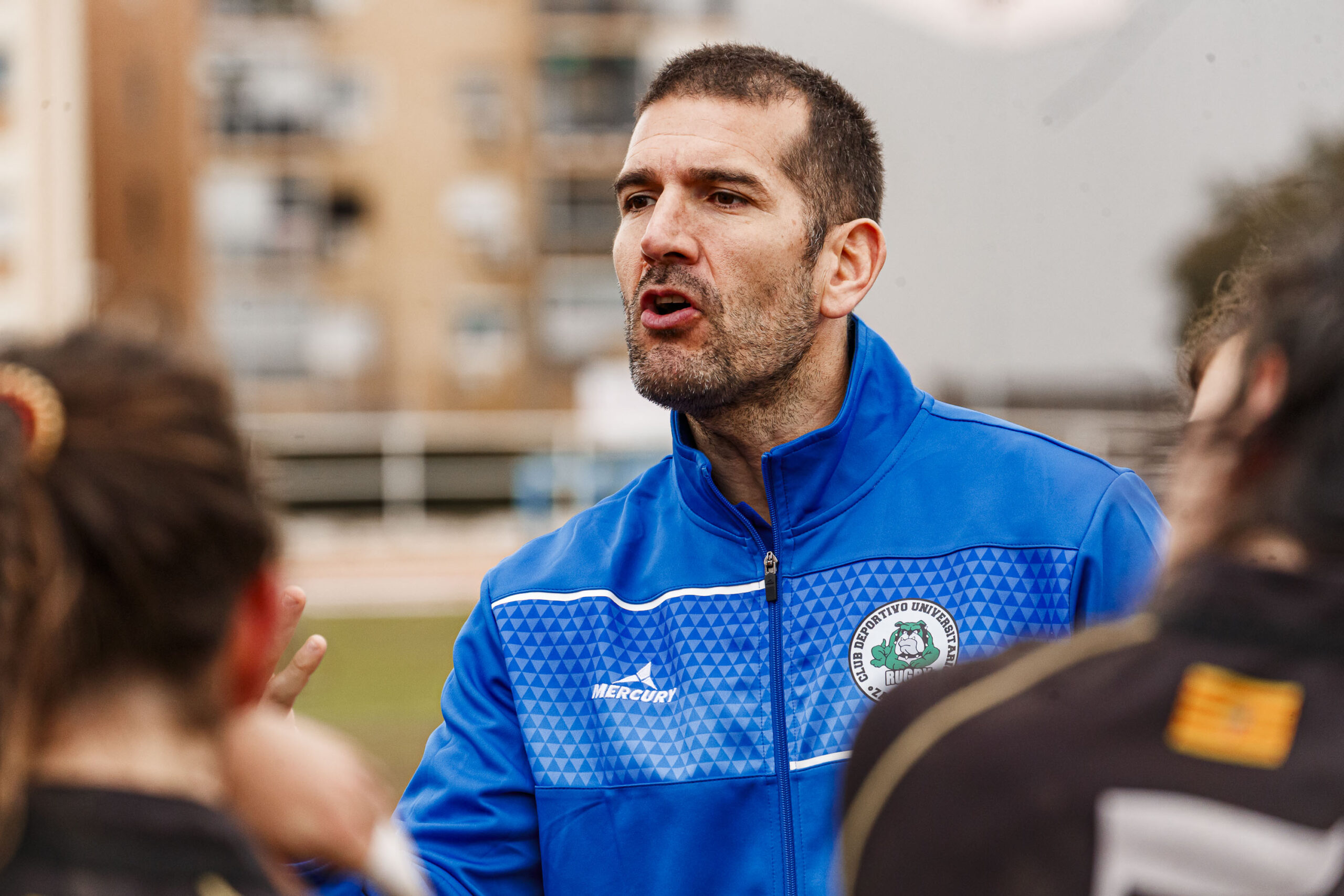 Imagenes correspondientes al partido de la jornada 9 de la DH Catalana de rugby femenino entre el CEFA Uniera y el INEF Lleida en el José Manuel J. Boix
