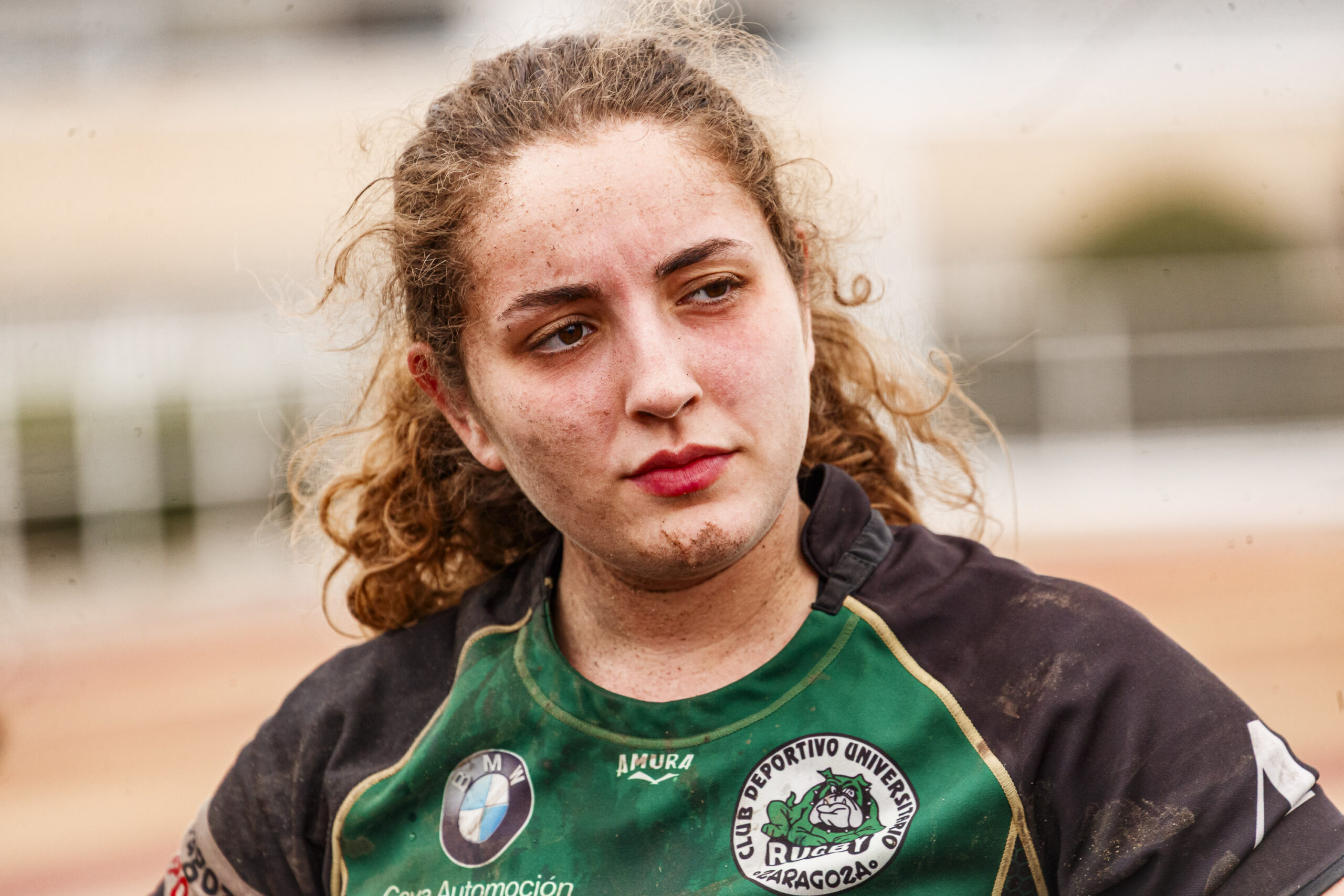 Imagenes correspondientes al partido de la jornada 9 de la DH Catalana de rugby femenino entre el CEFA Uniera y el INEF Lleida en el José Manuel J. Boix