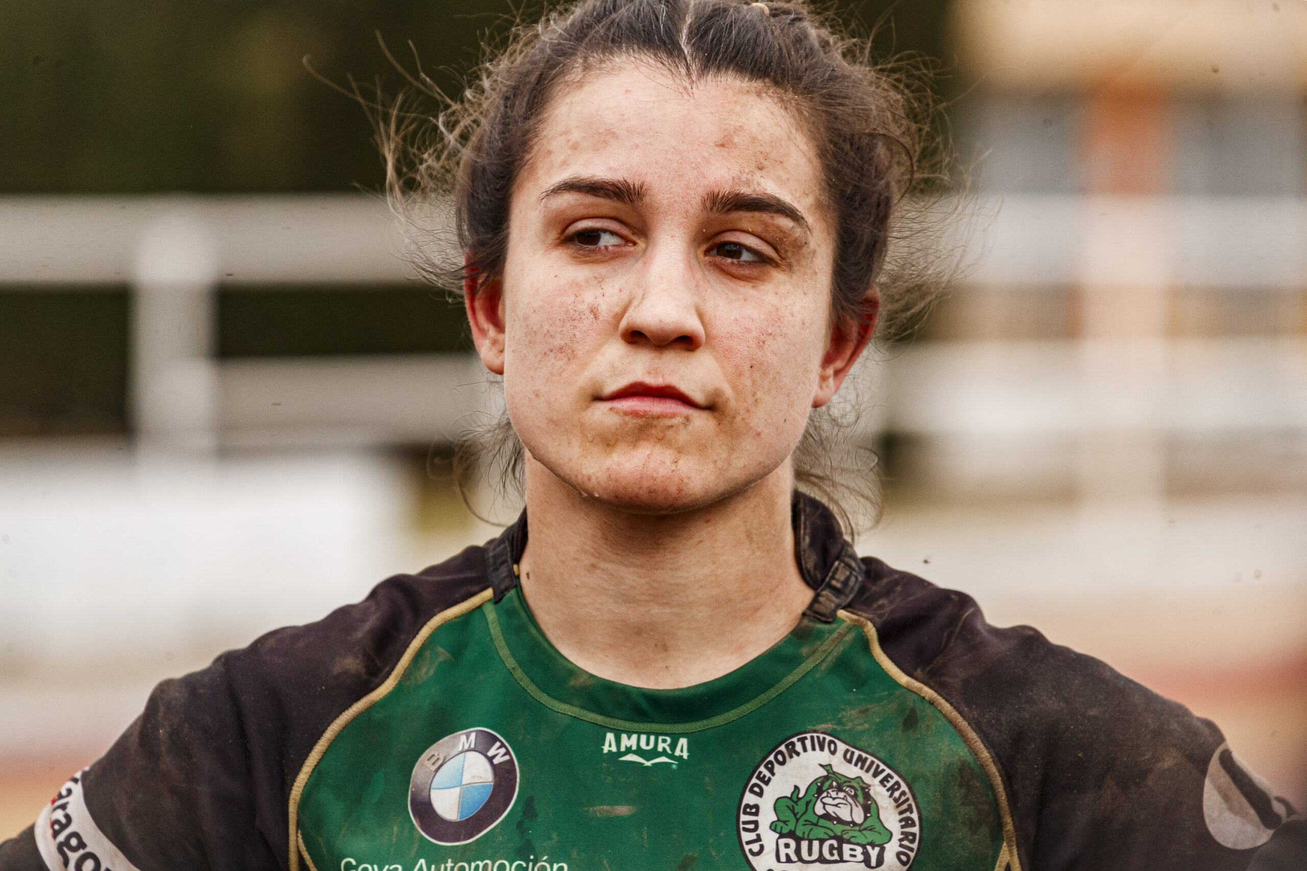 Imagenes correspondientes al partido de la jornada 9 de la DH Catalana de rugby femenino entre el CEFA Uniera y el INEF Lleida en el José Manuel J. Boix