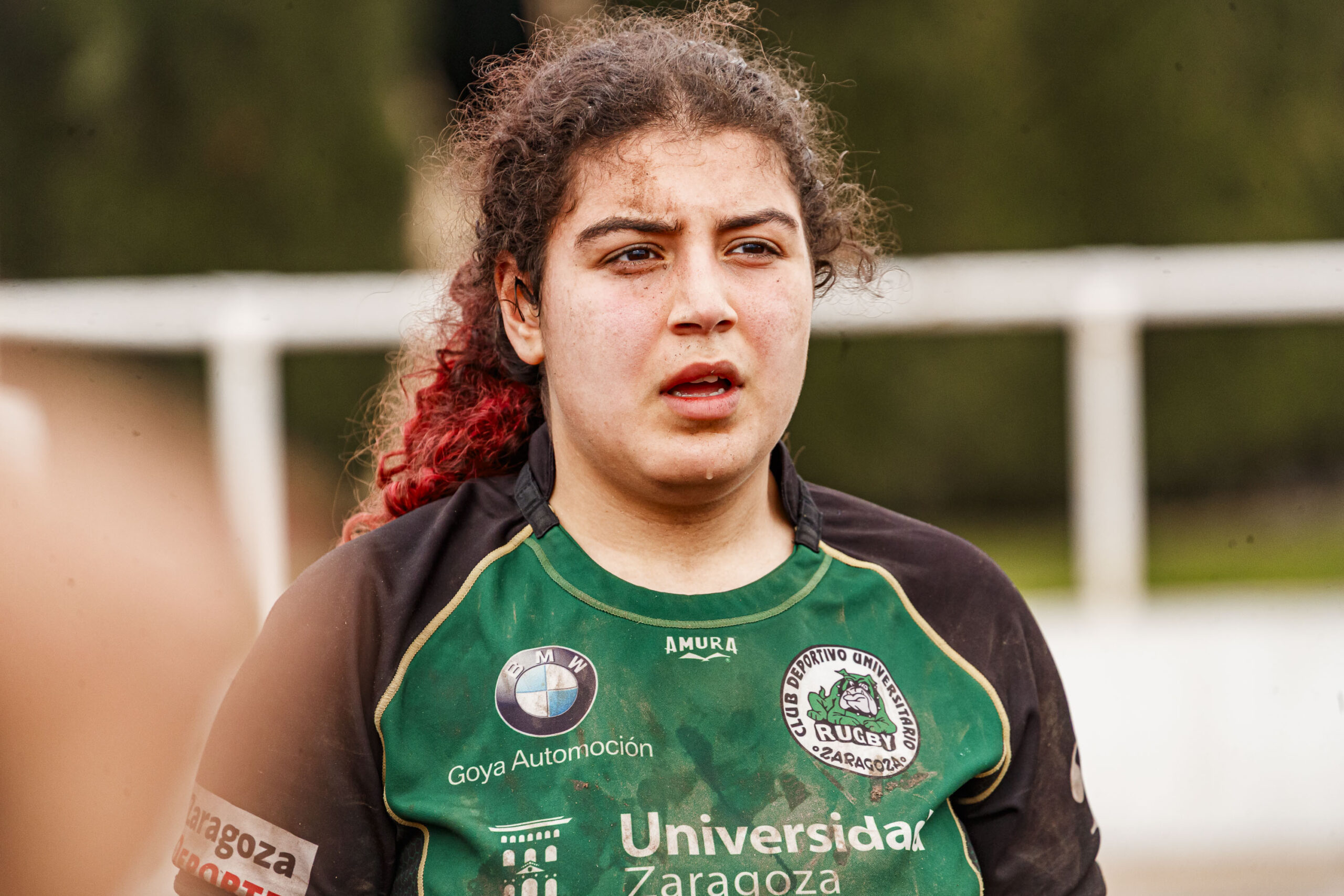 Imagenes correspondientes al partido de la jornada 9 de la DH Catalana de rugby femenino entre el CEFA Uniera y el INEF Lleida en el José Manuel J. Boix