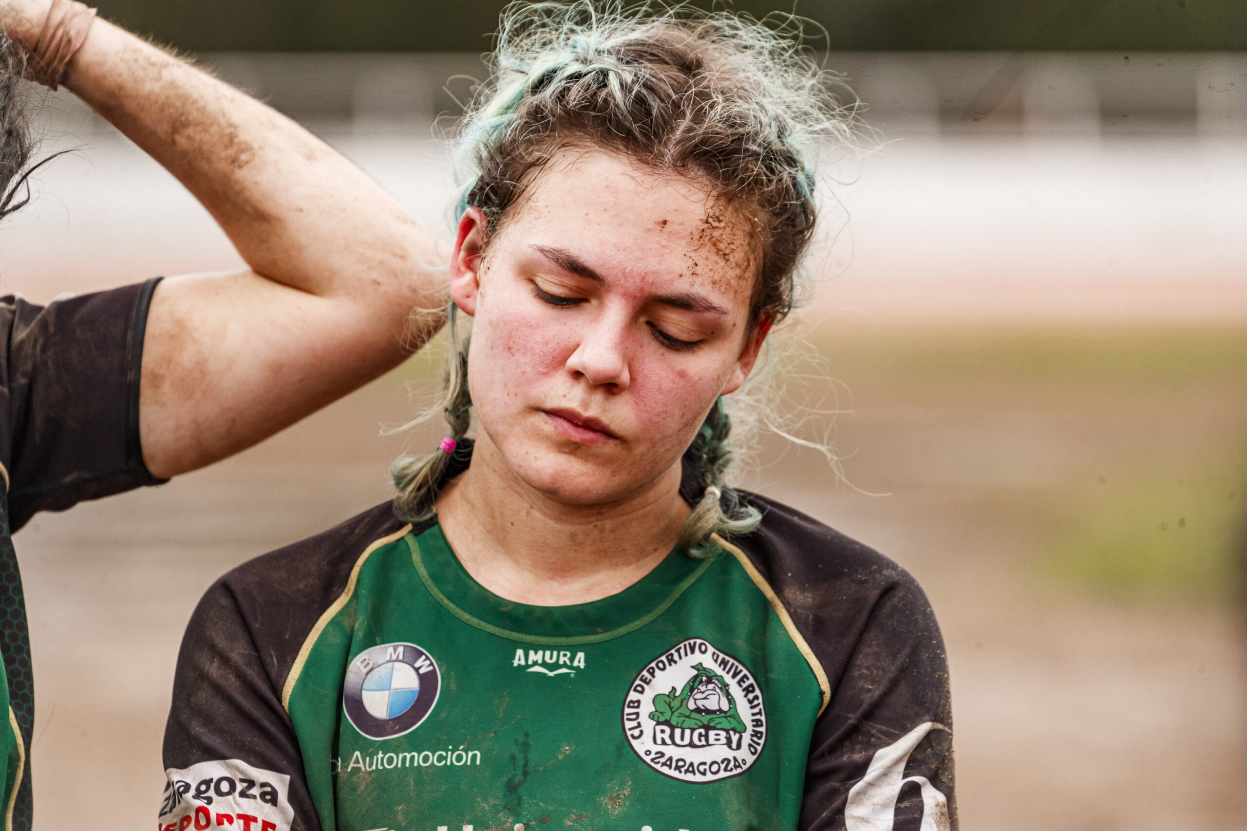 Imagenes correspondientes al partido de la jornada 9 de la DH Catalana de rugby femenino entre el CEFA Uniera y el INEF Lleida en el José Manuel J. Boix