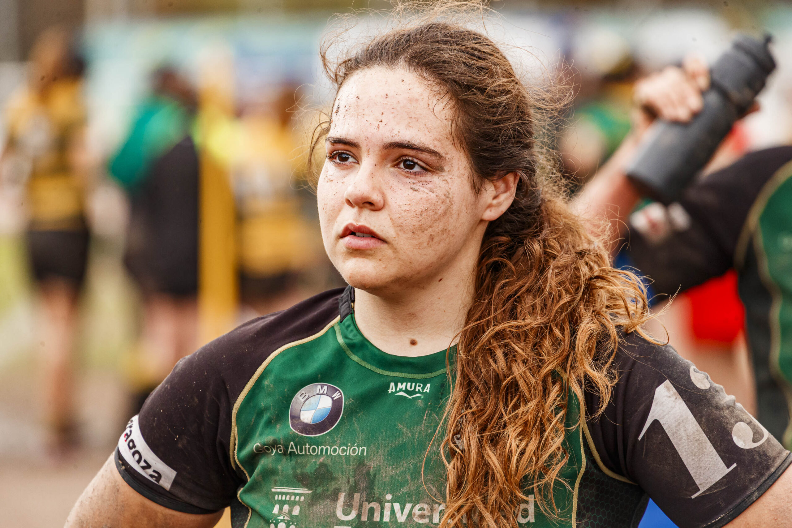 Imagenes correspondientes al partido de la jornada 9 de la DH Catalana de rugby femenino entre el CEFA Uniera y el INEF Lleida en el José Manuel J. Boix