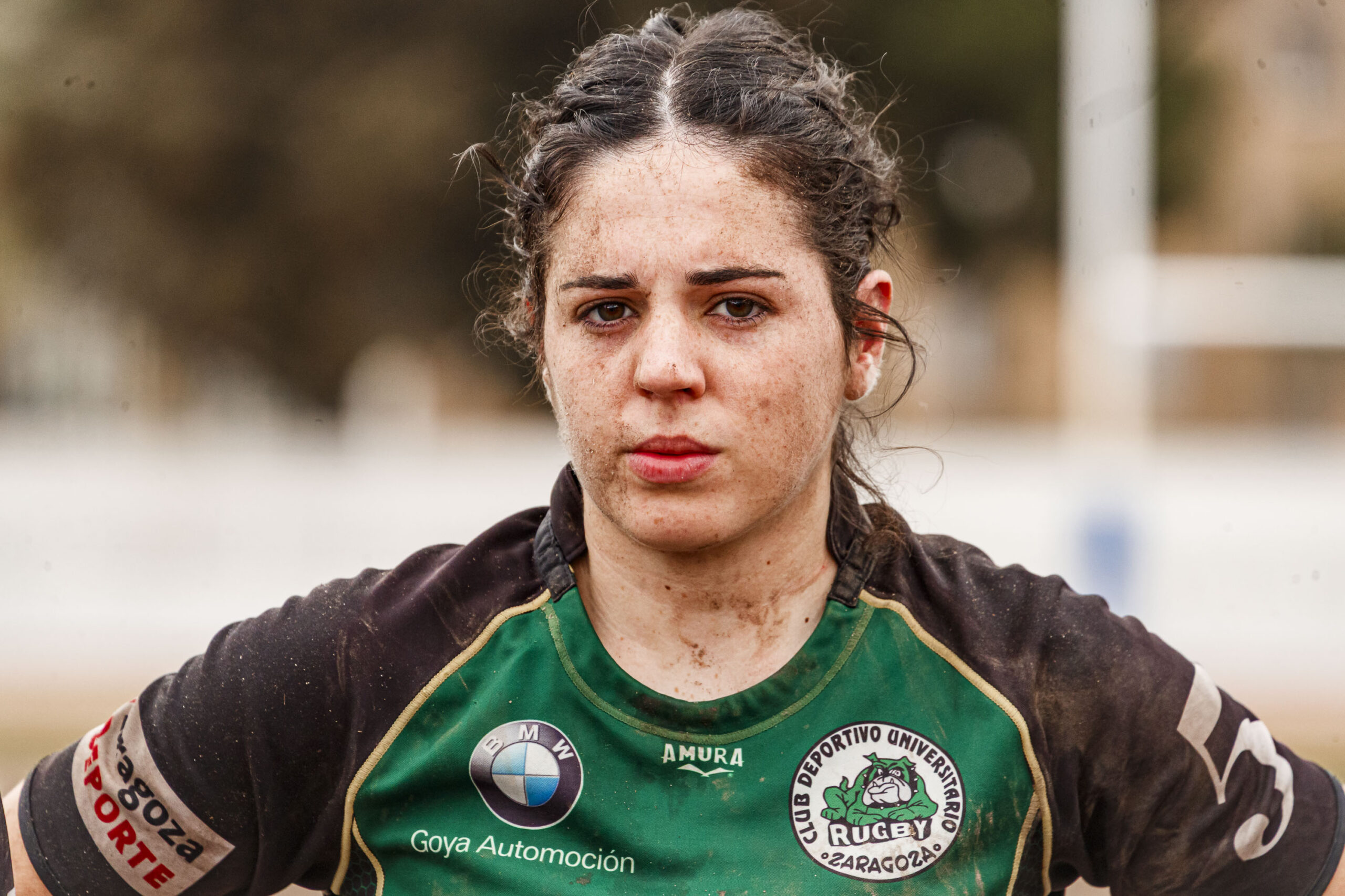 Imagenes correspondientes al partido de la jornada 9 de la DH Catalana de rugby femenino entre el CEFA Uniera y el INEF Lleida en el José Manuel J. Boix
