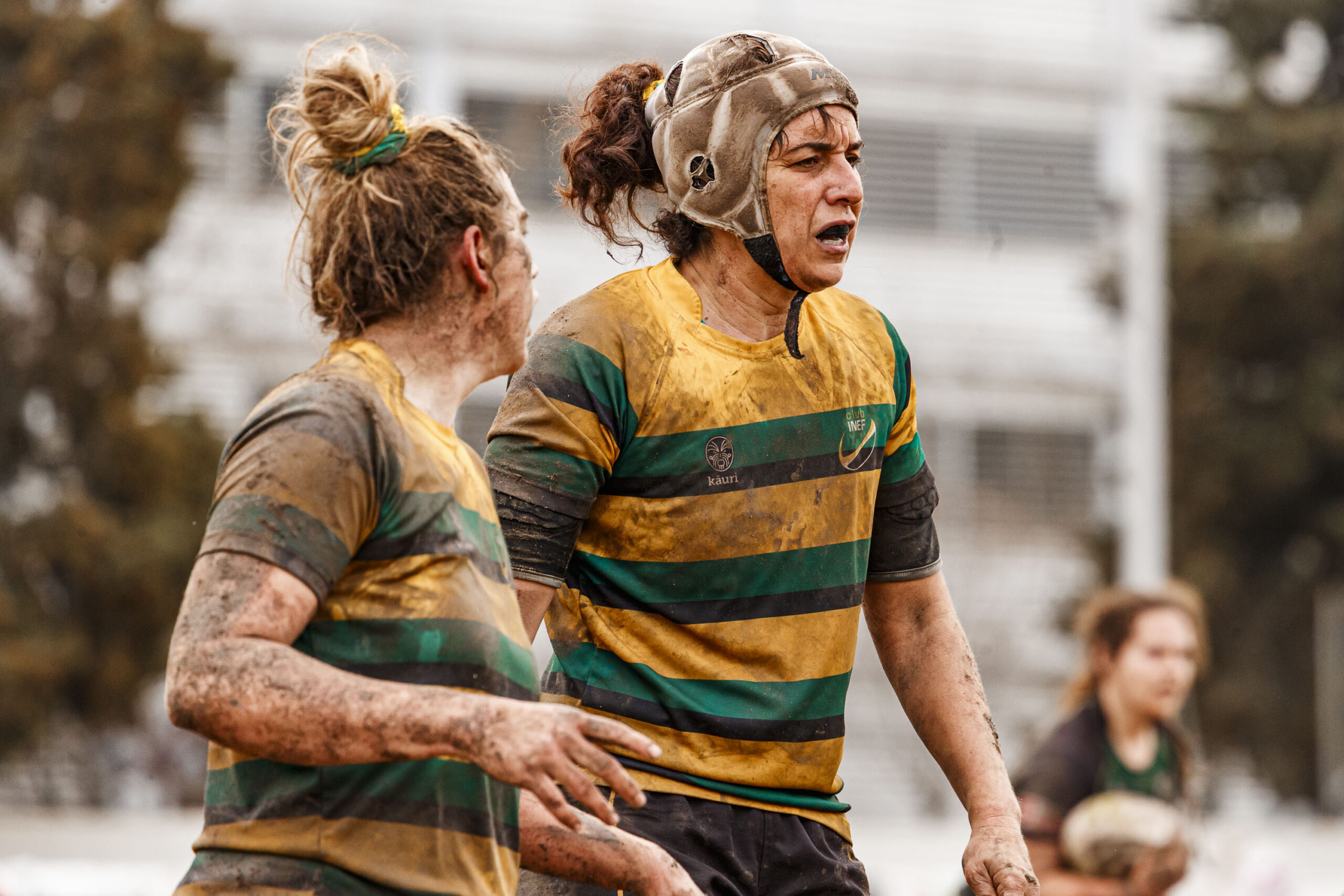 Imagenes correspondientes al partido de la jornada 9 de la DH Catalana de rugby femenino entre el CEFA Uniera y el INEF Lleida en el José Manuel J. Boix