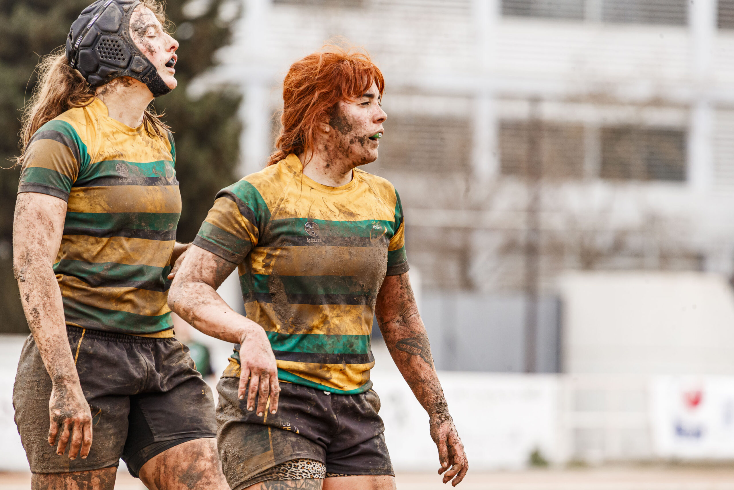 Imagenes correspondientes al partido de la jornada 9 de la DH Catalana de rugby femenino entre el CEFA Uniera y el INEF Lleida en el José Manuel J. Boix