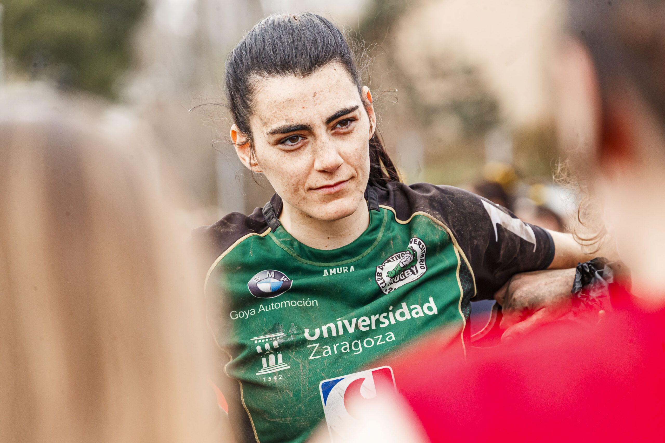 Imagenes correspondientes al partido de la jornada 9 de la DH Catalana de rugby femenino entre el CEFA Uniera y el INEF Lleida en el José Manuel J. Boix