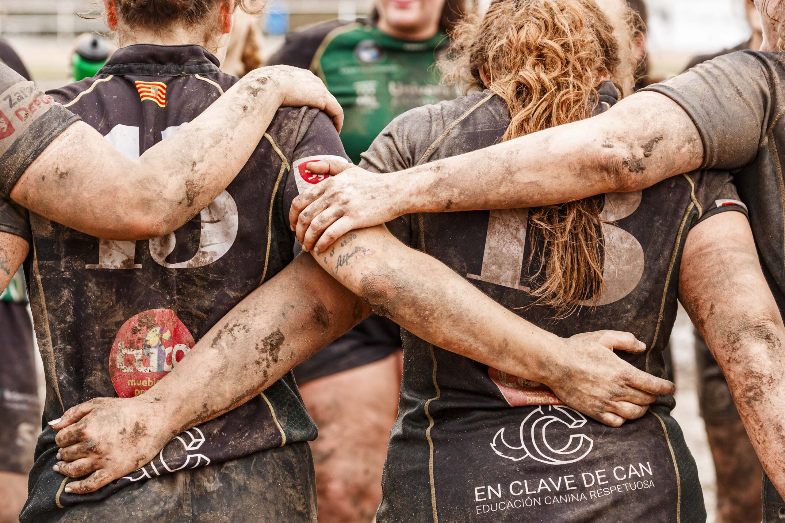 Imagenes correspondientes al partido de la jornada 9 de la DH Catalana de rugby femenino entre el CEFA Uniera y el INEF Lleida en el José Manuel J. Boix
