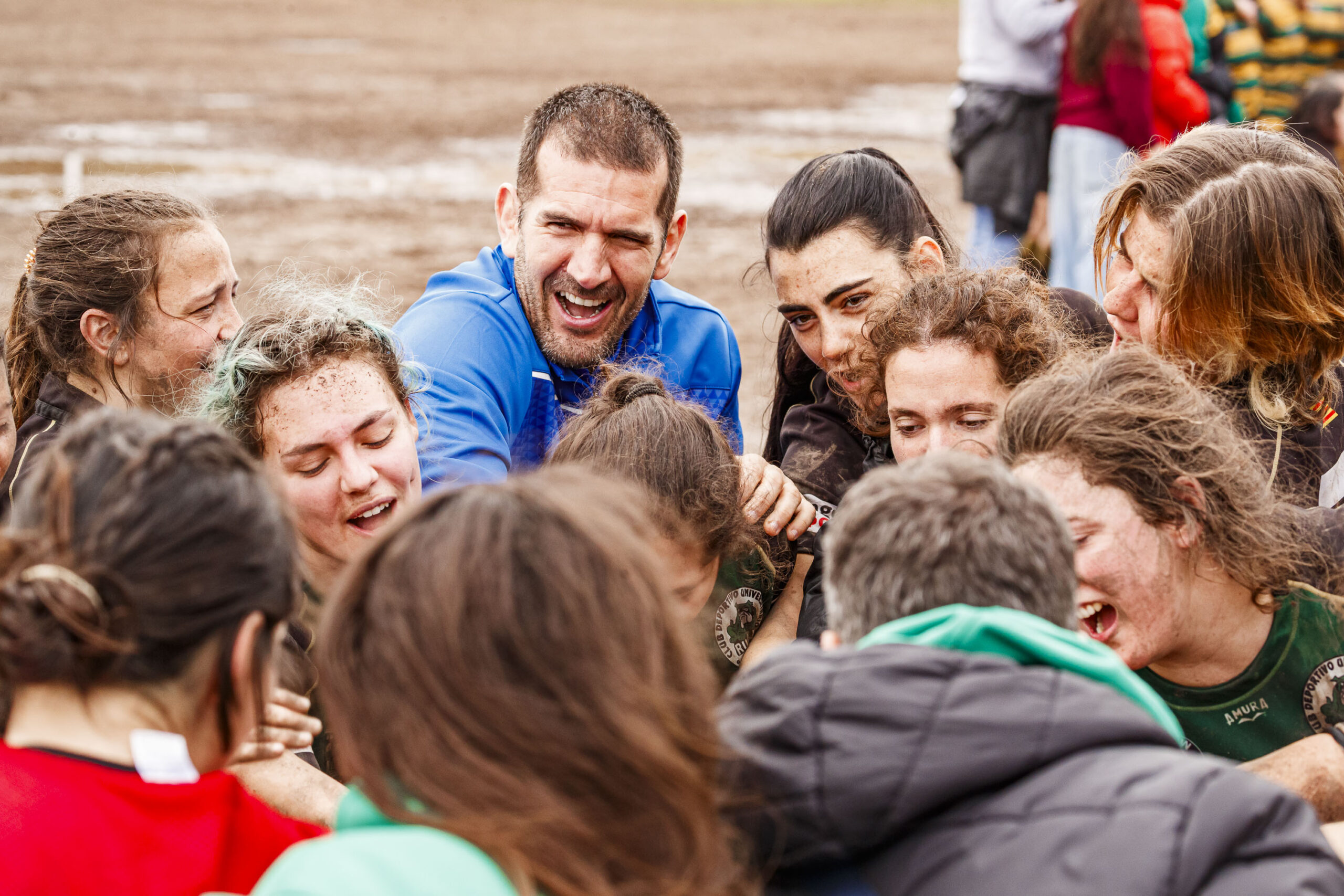 Imagenes correspondientes al partido de la jornada 9 de la DH Catalana de rugby femenino entre el CEFA Uniera y el INEF Lleida en el José Manuel J. Boix