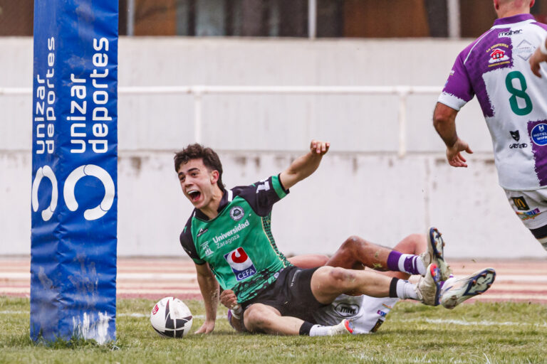El CEFA Unizar se clasifica para la final de la Liga Aragonesa de rugby.