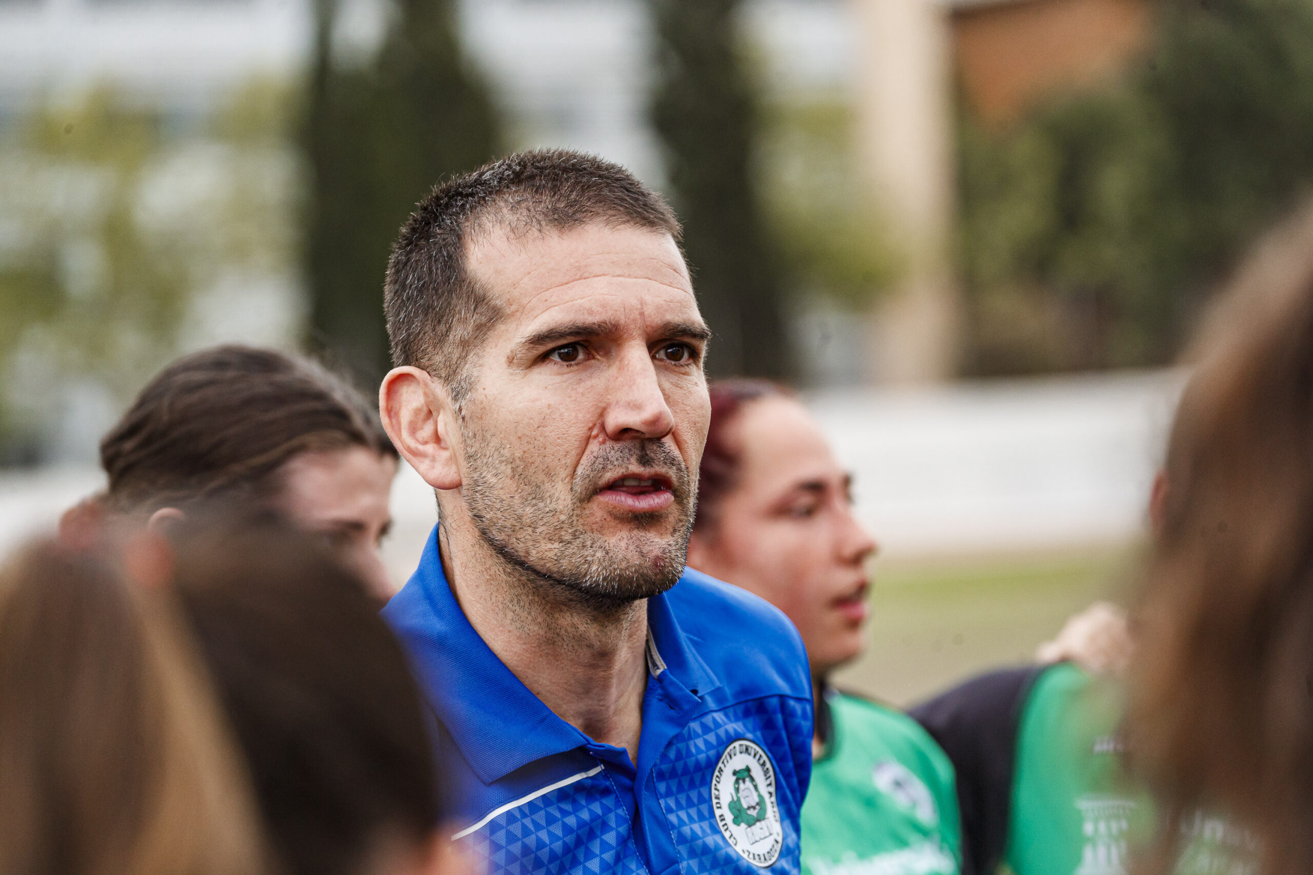 Partido correspondiente a la final de la Liga Aragonesa de rugby femenino entre el CEFA Unizar y Fénix