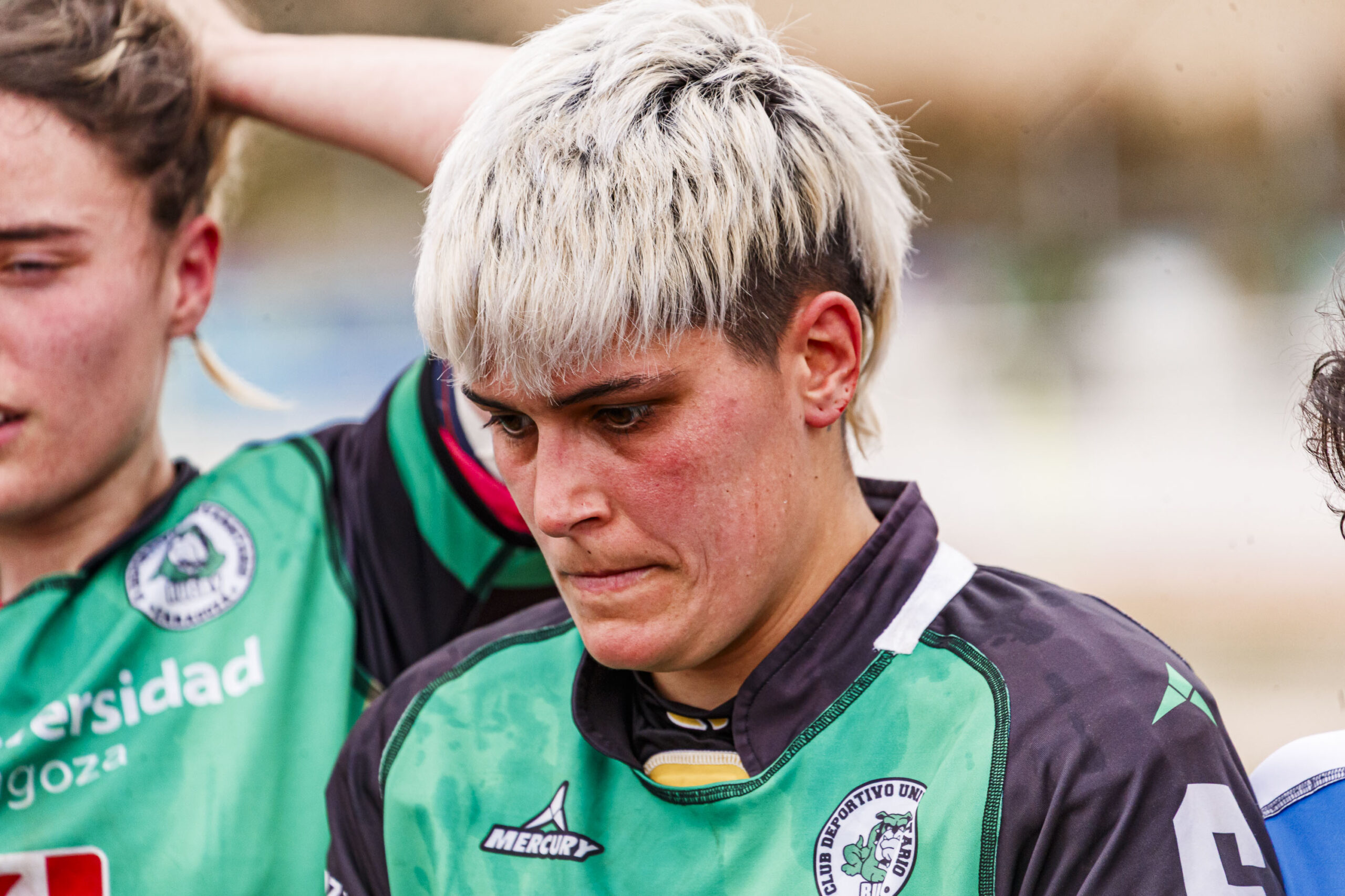 Partido correspondiente a la final de la Liga Aragonesa de rugby femenino entre el CEFA Unizar y Fénix