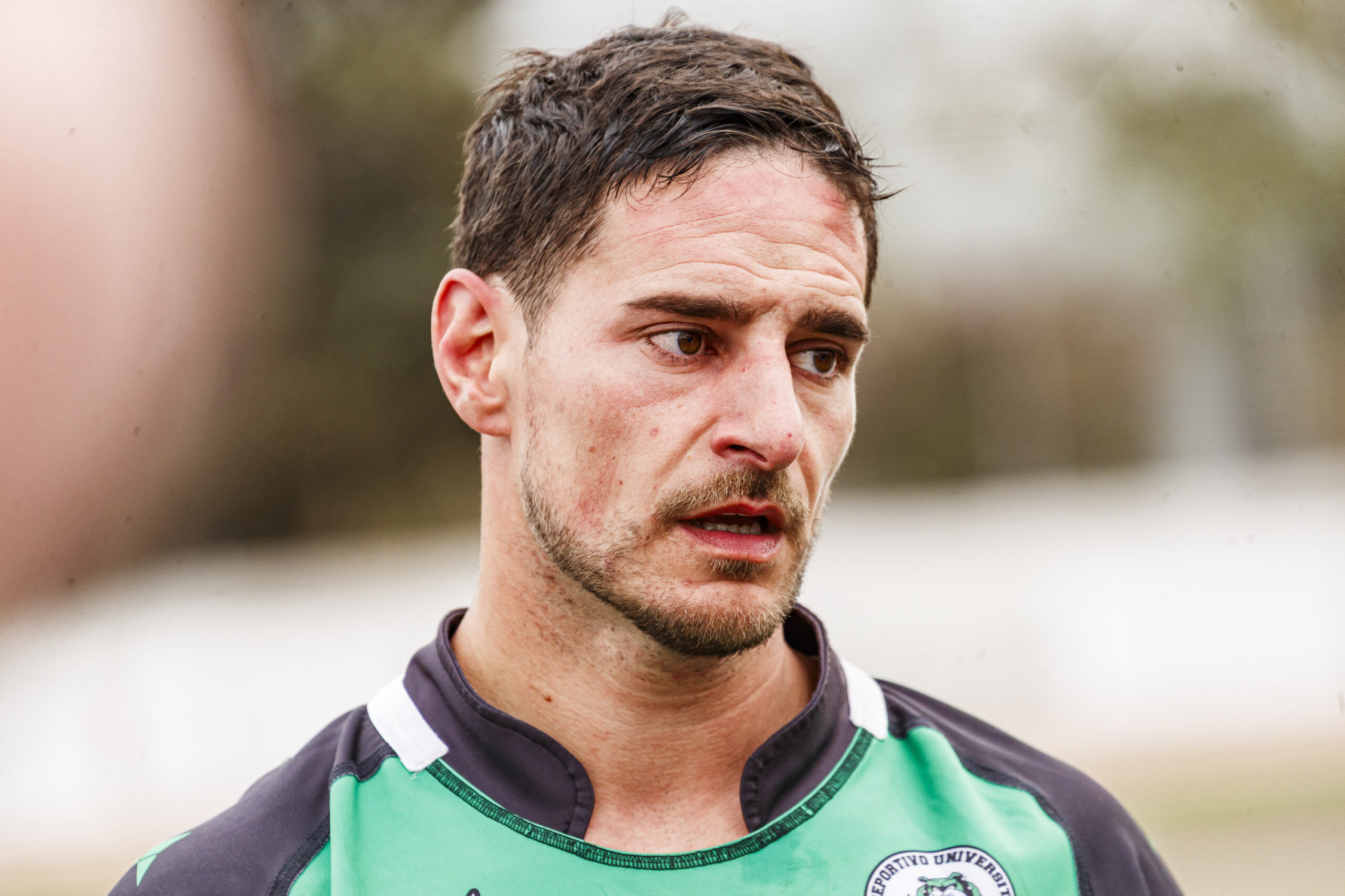 Partido correspondiente a las semifinales de la Liga Aragonesa de rugby masculino entre el CEFA Unizar e Ingenieros de Soria