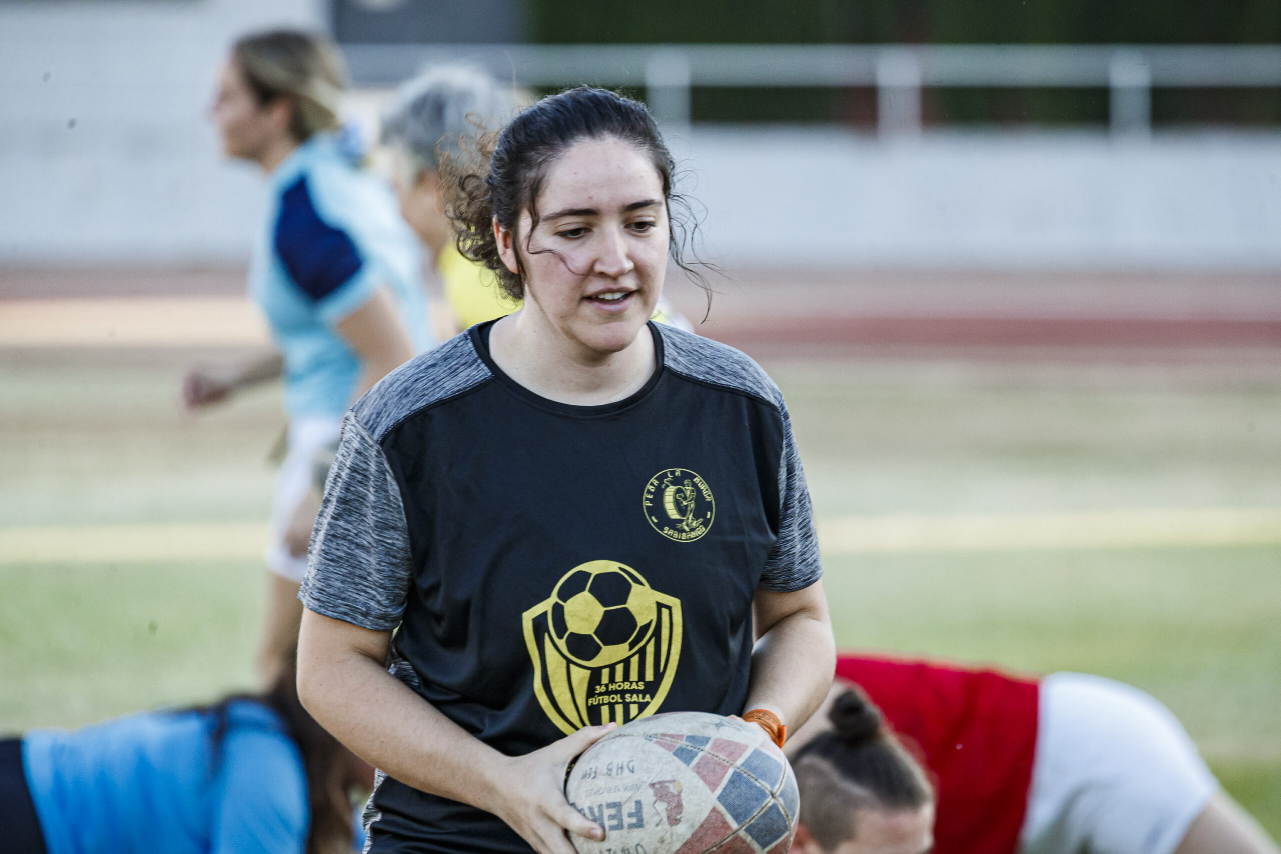 Los equipos senior, masculino y femenino, del CD Universitario Rugby Zaragoza continúan con su trabajo de pretemporada.